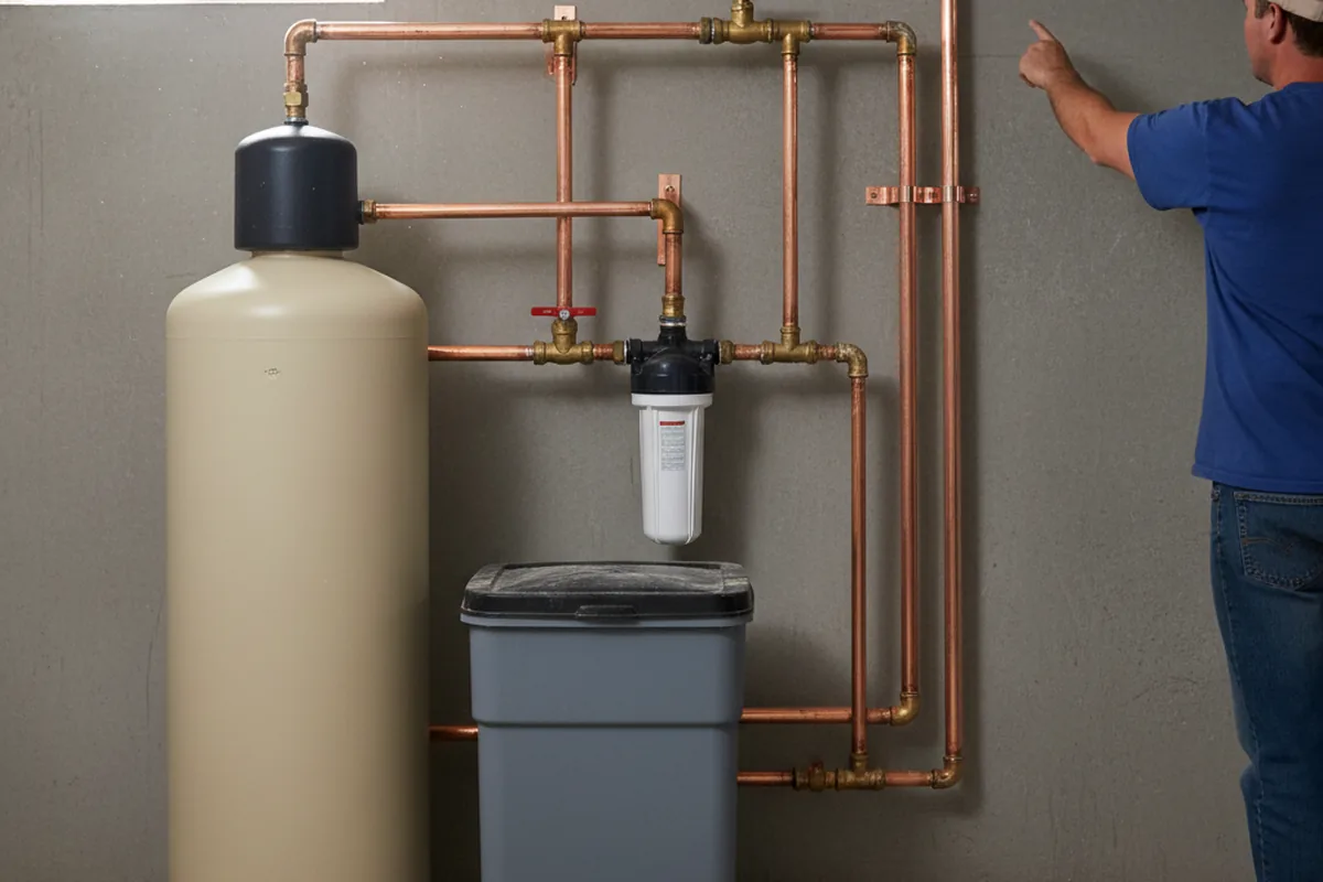 Whole-house water treatment system installed in Bear Creek